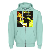 Seafoam brett dennen Zipper Hoodie - linhVisuals
