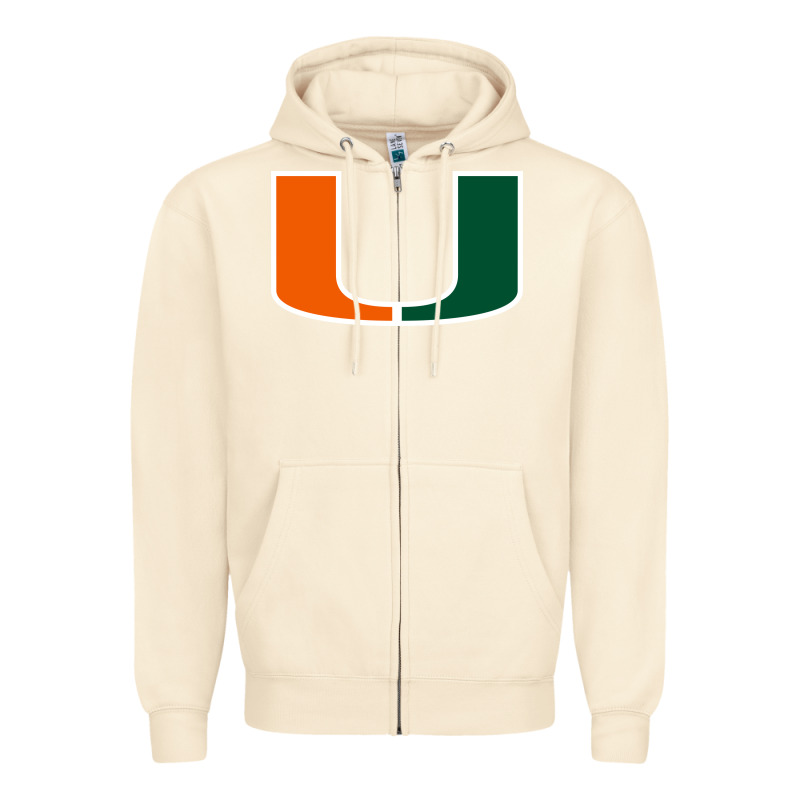 Miami Zipper Hoodie by linhVisuals | Teevron