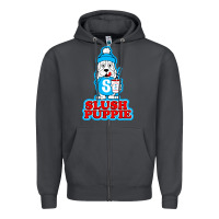Smoke slush puppie cute Zipper Hoodie - linhVisuals