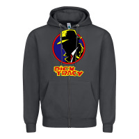 Smoke dick tracy Zipper Hoodie - linhVisuals