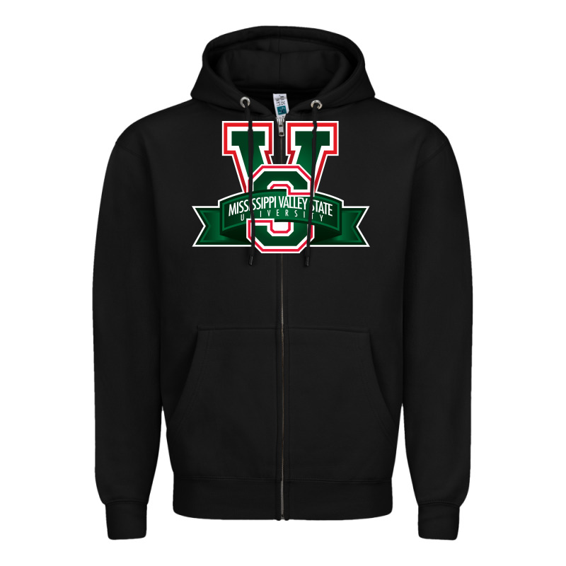Mississippi Valley Zipper Hoodie by linhVisuals | Teevron