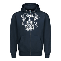Border Collie Dog T  Shirt Border Collie With Sunglasses Cool Dog T  S Zipper Hoodie | Teevron