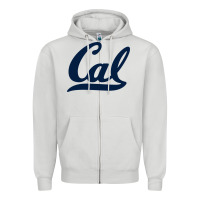 Dove Grey california Zipper Hoodie - linhVisuals