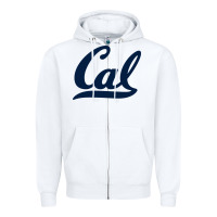White california Zipper Hoodie - linhVisuals