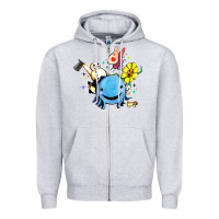 Oswald The Octopus Zipper Hoodie | Teevron