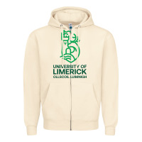 Sandshell ul  university of limerick Zipper Hoodie - linhVisuals
