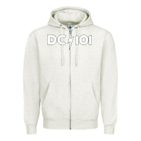 Oatmeal Heather DC 101 Zipper Hoodie - linhVisuals