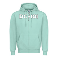 Seafoam DC 101 Zipper Hoodie - linhVisuals
