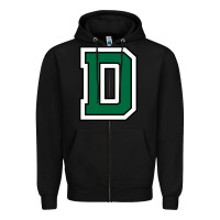 Black dartmouth Zipper Hoodie - linhVisuals