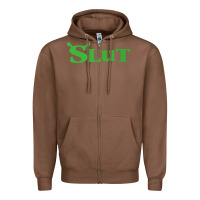 Chestnut SHREK SLUT GREEN SHIRT Zipper Hoodie - linhVisuals