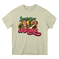 Mossy Long life Cowgirls Heavy Core Tee - HowdyJamesFarm