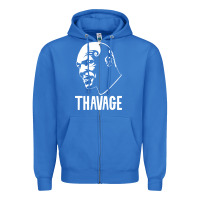 True Royal THAVAGE Zipper Hoodie - linhVisuals