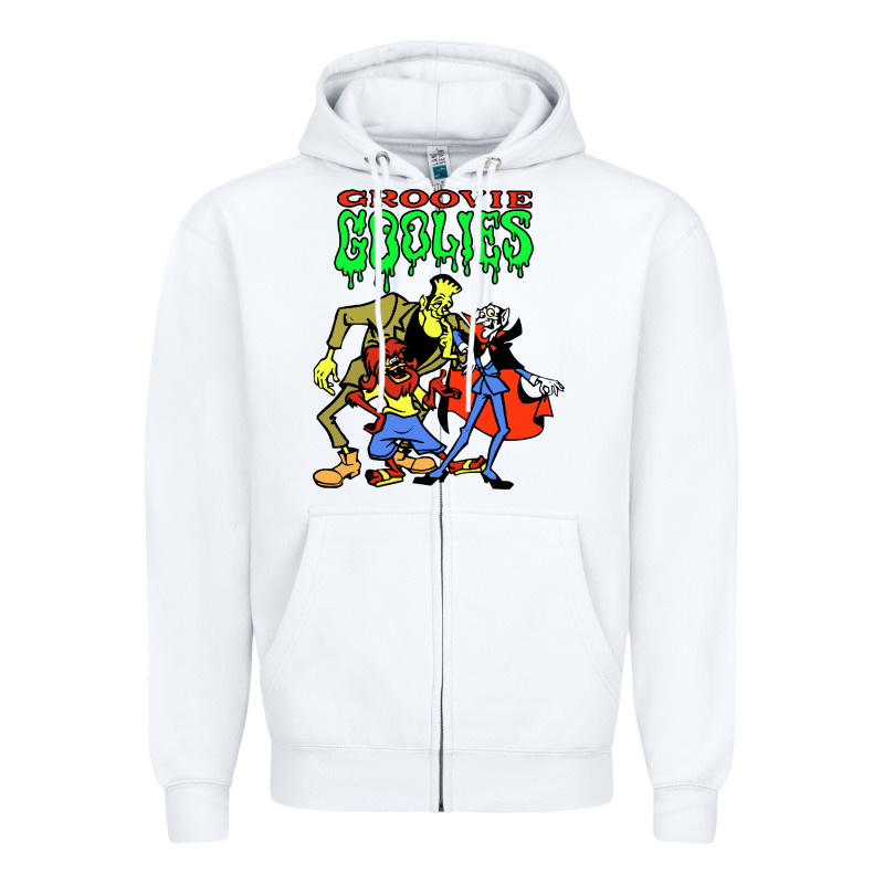 Groovie Ghoulies Zipper Hoodie by linhVisuals | Teevron