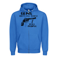 True Royal guns dont kill people i kill people 1996 Zipper Hoodie - linhVisuals