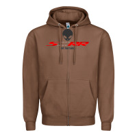 Chestnut s1000rr not humane Zipper Hoodie - linhVisuals
