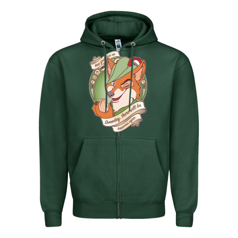 Chin Up   Robin Hood Zipper Hoodie by linhVisuals | Teevron