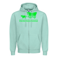 Seafoam you have died of dysentery oregon trail Zipper Hoodie - linhVisuals