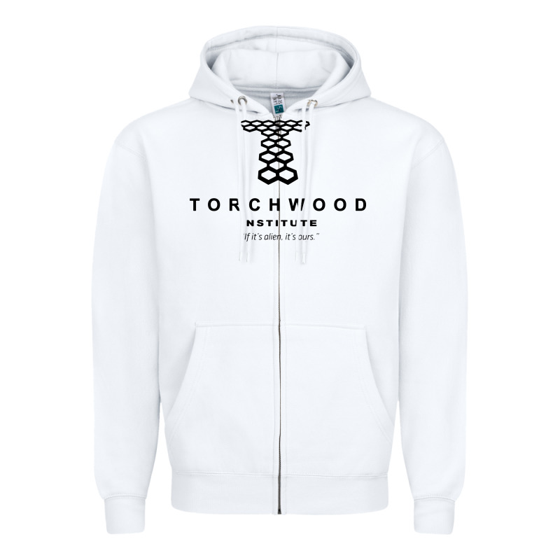 Torchwood Institute Zipper Hoodie by linhVisuals | Teevron