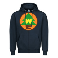 Navy wilderness explorers Zipper Hoodie - linhVisuals