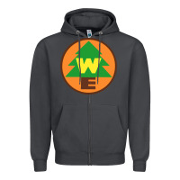 Smoke wilderness explorers Zipper Hoodie - linhVisuals