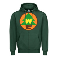 Sports Green wilderness explorers Zipper Hoodie - linhVisuals