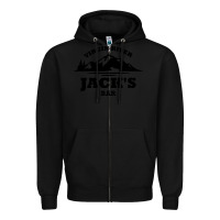 Black jacks bar virgin river Zipper Hoodie - linhVisuals
