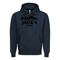 Navy jacks bar virgin river Zipper Hoodie - linhVisuals