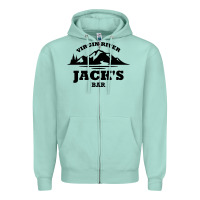 Seafoam jacks bar virgin river Zipper Hoodie - linhVisuals