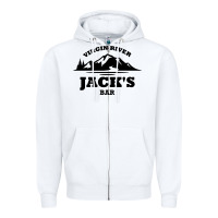 White jacks bar virgin river Zipper Hoodie - linhVisuals