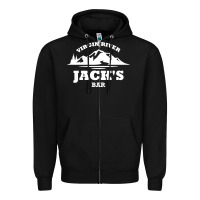 Black jacks bar virgin river Zipper Hoodie - linhVisuals