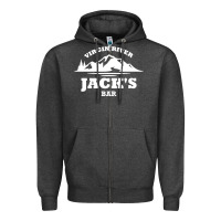 Charcoal Heather jacks bar virgin river Zipper Hoodie - linhVisuals