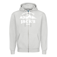 Dove Grey jacks bar virgin river Zipper Hoodie - linhVisuals