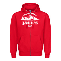 Red jacks bar virgin river Zipper Hoodie - linhVisuals