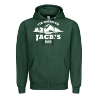 Sports Green jacks bar virgin river Zipper Hoodie - linhVisuals