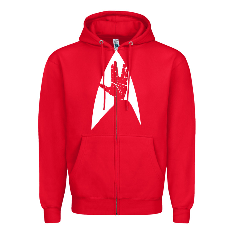 Live Long And Prosper Zipper Hoodie by linhVisuals | Teevron