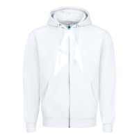 White live long and prosper Zipper Hoodie - linhVisuals