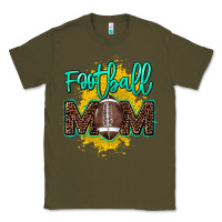 Army Green Football Mom mother's day Classic Tee - HowdyJamesFarm