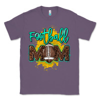 Lavender Football Mom mother's day Classic Tee - HowdyJamesFarm