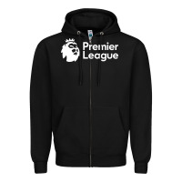 Black premier #league Zipper Hoodie - linhVisuals