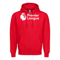 Red premier #league Zipper Hoodie - linhVisuals
