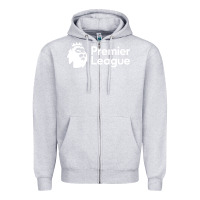 Heather Grey premier #league Zipper Hoodie - linhVisuals