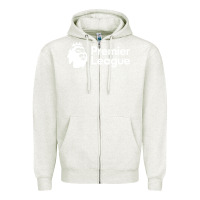 Oatmeal Heather premier #league Zipper Hoodie - linhVisuals
