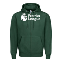 Sports Green premier #league Zipper Hoodie - linhVisuals