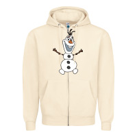 Sandshell olaf Zipper Hoodie - linhVisuals