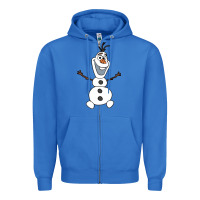 True Royal olaf Zipper Hoodie - linhVisuals