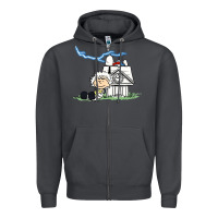 Smoke back to the peanuts Zipper Hoodie - linhVisuals