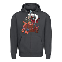 Smoke jiraiya gamabunta Zipper Hoodie - linhVisuals
