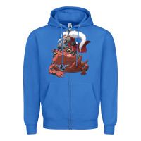 True Royal jiraiya gamabunta Zipper Hoodie - linhVisuals