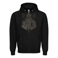 Black eldenring Zipper Hoodie - linhVisuals