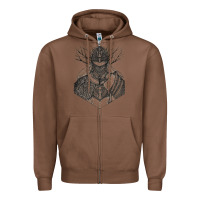Chestnut eldenring Zipper Hoodie - linhVisuals